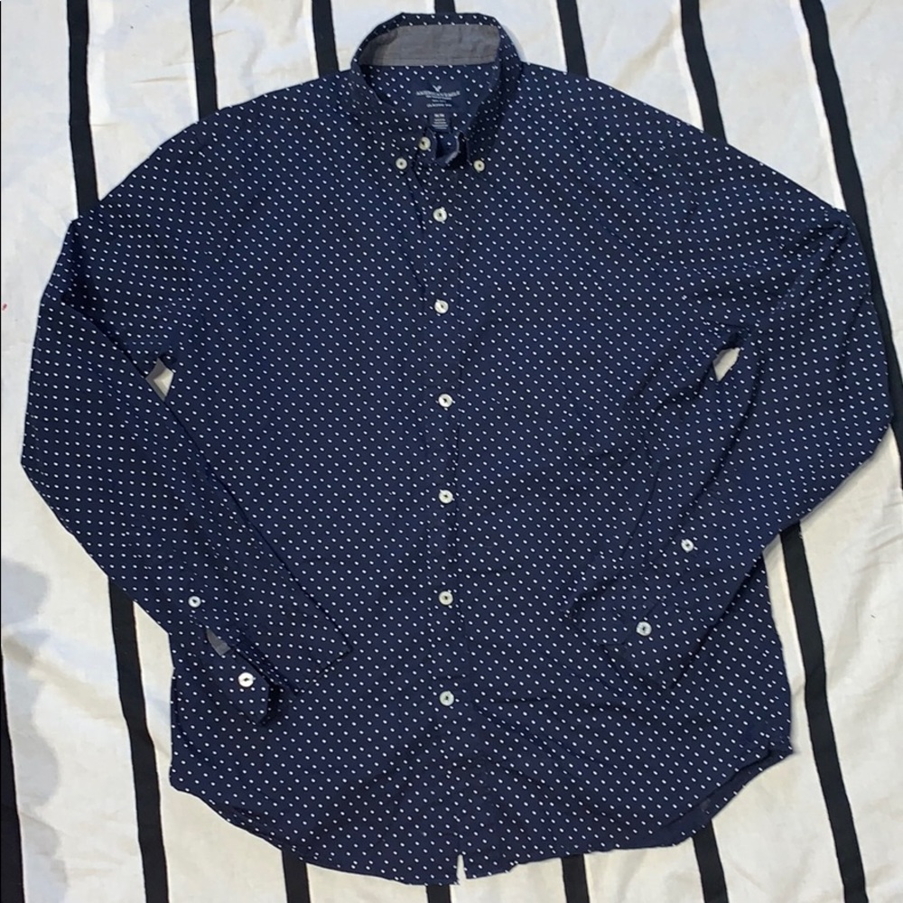 men’s american eagle dress shirt
